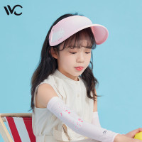 VVC儿童遮阳帽夏季女神帽户外儿童防晒太阳帽遮脸防紫外线防晒帽子 可备注颜色
