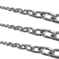 链条12*8 加粗镀锌铁链条 焊接锁链铁链子