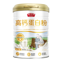 亨博士高钙蛋白粉礼盒装300g*2罐(送羊奶钙片2瓶)