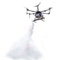 车仆 驱鸟无人机 烟雾 水雾语音 爆闪无人机[工业用品 个人勿拍]1台(包现场培训)