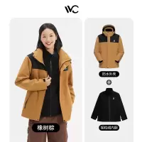 VVC三合一冲锋衣·主宰橡树棕/幻影黑XL_261250
