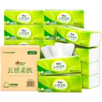心相印 DT18098(箱装)云感88抽16包装三层立体压花塑装纸(M码)