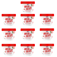 ABD爆珠酸奶150克草莓味*10杯 80%生牛乳发酵 燕麦爆珠谷香Q弹 办公室零食下午茶早餐夜宵