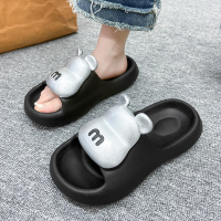 厚底凉拖鞋女夏外穿2024新款eva防滑可爱家居室内踩屎感拖鞋