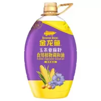 金龙鱼 食用油 葵花籽亚麻籽食用植物调和油 5L