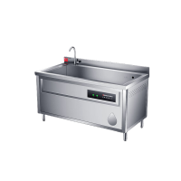 德玛仕(DEMASHI) XWJ-GP120 商用洗碗机全自动化大型酒店食堂餐厅饭店大容量刷碗机超声波清洗搭配鼓泡机