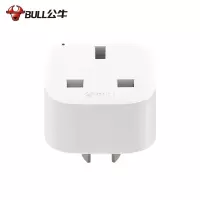 公牛(bull)GN-L01CE国标转英标港版插座转换器英式转接头电源充电器转换头英国新加坡迪拜中国香港中国澳门
