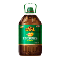 福临门-家香味浓香压榨菜籽油5L