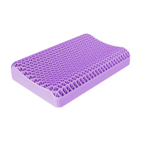 翼眠 深睡格子无压枕 波浪款