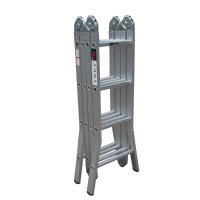 克鲁勃铝合金人字梯1米 带小踏板
