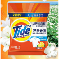 汰渍(Tide) 洗衣粉3.1斤净白去渍 1.55KG/袋