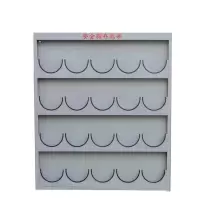 安全帽架子 镀锌钢板1700×320×1450mm-20个位