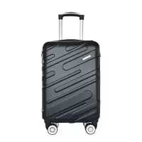 WRC 20英寸 轻便拉杆箱旅行箱登机箱 W-F0888黑色20寸