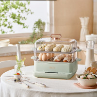 小熊(Bear)9L双层电蒸锅电蒸笼多功能早餐机 DZG-C90G3