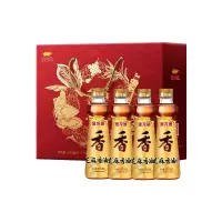 金龙鱼芝麻香油礼盒145ml*4瓶 小磨香油纯芝麻香油