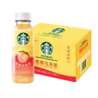 星巴克(Starbucks)星茶饮 桃桃乌龙茶330ml*15瓶装 果汁茶饮料