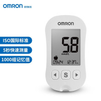 3M (OMRON)血糖仪家用631-A指尖自测血糖仪套装(100条血糖试纸+100支采血针针头)