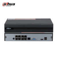 大华DH-NVR1108HC-8P-HDS4 8路监控硬盘录像机POE供电远程监控单盘最大支持6T