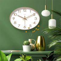 大号石英钟 静音钟表挂钟客厅钟表时尚家用时钟挂表挂墙超静音扫秒石英钟