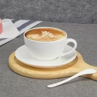 咖啡勺 欧式咖啡杯碟简约加厚陶瓷拉花咖啡杯卡布奇诺花式摩卡咖啡勺