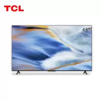 TCL 43G60E 超高清(4k) 43 DLED 有线+无线 高清电视, 智能电视 黑色