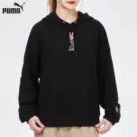 彪马(PUMA) PUMA彪马女装保暖运动服上衣跑步连帽套头衫卫衣女