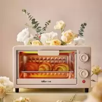 小熊电烤箱DKX-F10M6家用多功能电烤箱家庭迷你烤箱