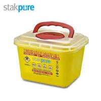 医疗废物利器盒一次性黄色针筒锐器诊所用圆形方形针头垃圾桶 24.5*20*16.5cm