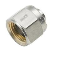 不锈钢双卡套式英制管帽/AT91-100-1700