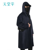天堂单人连体雨衣雨披长款防水防风雨衣男女电动车反光条 1--XXL