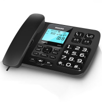 飞利浦CORD165 录音电话机 固定座机 办公家用 录音电话机座机 黑色 16G