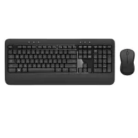 X MK540 键鼠套装 无线键鼠套装 办公键鼠套装 全尺寸 黑色 自营 带无线2.4G接收器