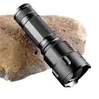 X 强光手电筒 可充电式超亮远射王1000米 调焦变焦大功率探照灯 LED家用户外骑行灯SY1007