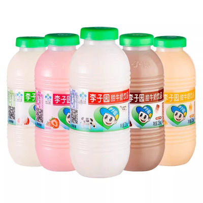 李子园 甜牛奶 混口味 225ml*4瓶 学生儿童风味早餐奶饮品