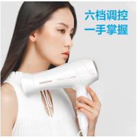 博锐电吹风机家用吹风筒2000w大功率可折叠便携速干冷热风多档位发廊级专业风筒PH1626