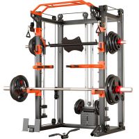 史密斯 多功能一体机综合训练器龙门架健身器材家 升级深蹲架