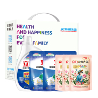 立白除菌洗衣液1.05kg倍净六件套(1510g)._233