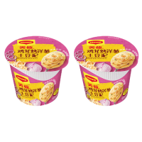 美极土豆泥35g*2桶即食冲泡速溶土豆泥早餐夜宵饱腹(鸡茸烤洋葱)