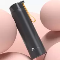 红帕 460ml布丁保温杯-PB002 (魔力黑)