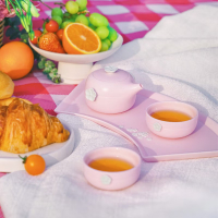 万仟堂梅秀早春·随手礼樱花粉釉