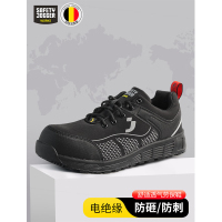 鞍琸宜011714 MILOS S1P LOW 网布内衬防滑防静电安全鞋黑色一双