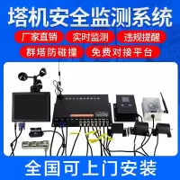 康耐博塔吊黑匣子安全监控管理防碰撞机智慧工地超载报警吊钩可视 五限位(三限位+重量+力矩)