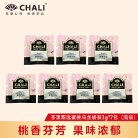 CHALI茶里独立装袋泡茶甄选系列蜜桃乌龙茶 3g*7包