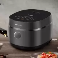 九阳电饭煲铁釜内胆电饭锅IH电磁加热可预约钢化面板触摸式 F50T-F751星空灰