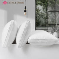洁丽雅(grace)纤维枕 星级酒店枕头枕芯 46*72cm 一个装