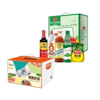 双节套餐(海天调料礼盒+月盛斋家宴菜肴礼盒)