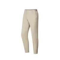 荷马(JOMA)速干型动裤梭织透气运动裤子通勤长裤(卡其和基础黑)