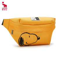 爱华仕(oiwas)OCY5653 斜挎包 男女史努比联名款 休闲潮流胸包 韩版百搭学生时尚腰包