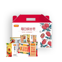 好想你每日缤纷枣30g锁鲜枣夹核桃*7包20g锁鲜去核枣*7包25g香甜脆灰枣*7包30g免洗红枣*9包