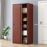 奈高/NAIGAO 双门 红木色简易衣柜